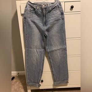 Wide leg jeans